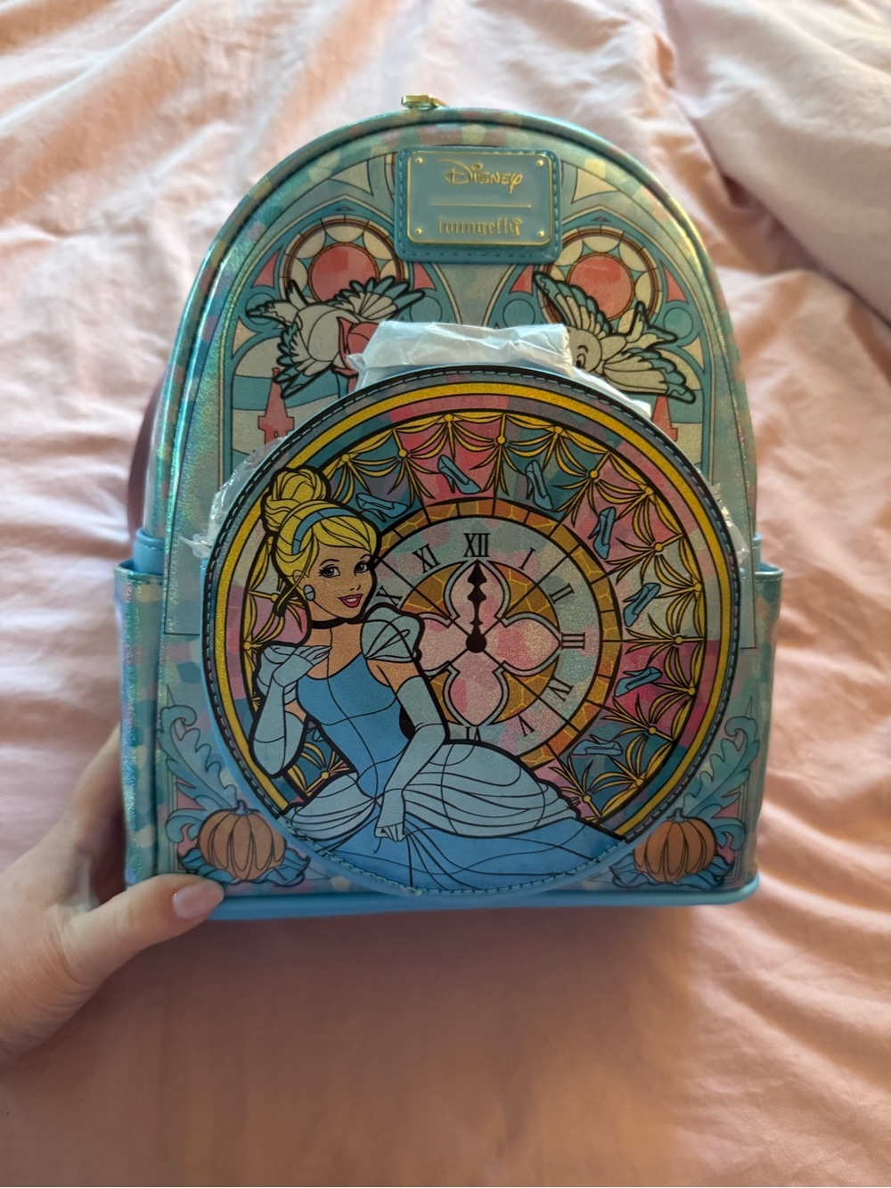 Loungefly Disney’s Cinderella Stained Glass Backpack